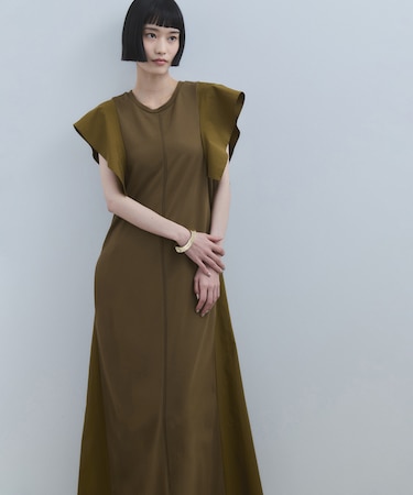 【WEB限定】セミフレアワンピース