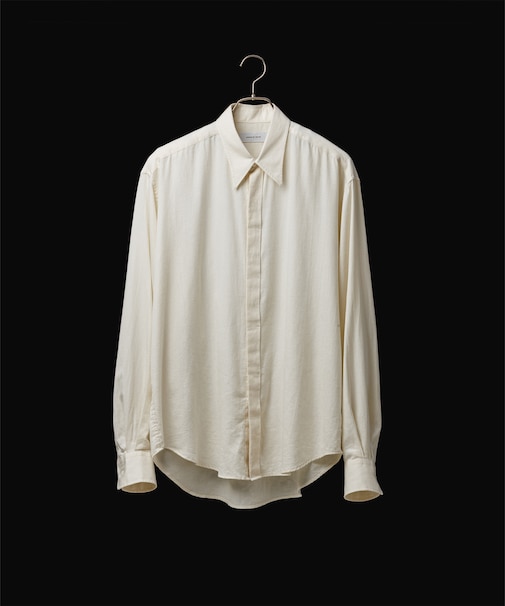 ソフト コットン ドレープ シャツ