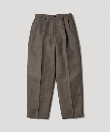 ダブルフェイス シャークスキンスラックス