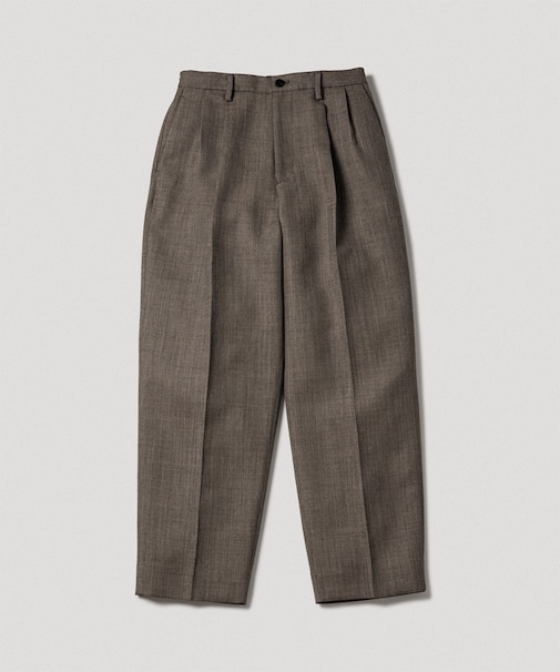 ダブルフェイス シャークスキンスラックス