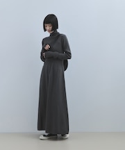 【WEB限定】MIXパターンニットワンピース