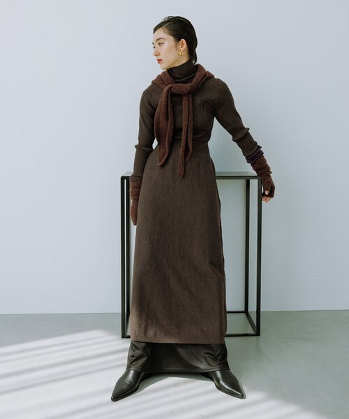 限定値下▶projectr ランペ　ニット パンツ　M 洗濯機可】サガラワッペンラインニット（ニット/セーター