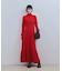 【WEB限定】MIXパターンニットワンピース