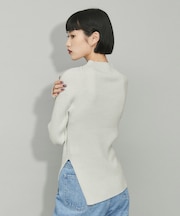 【WEB限定】・【定番人気】ハイネックラメニットプルオーバー
