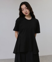 【サステナブル】アシメフレアプルオーバー