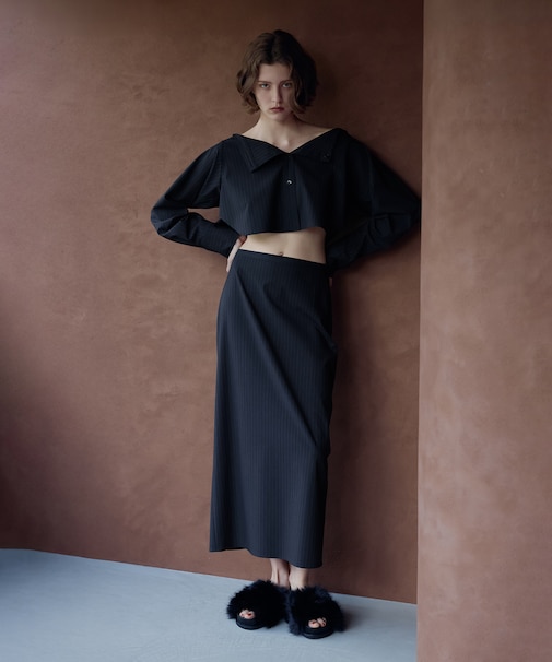 【一部WEB限定カラー】・【接触冷感】マルチWAYレイヤードシャツスカート