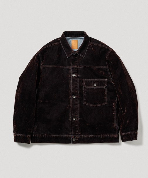 【ISKO】フロッキー デニムジャケット / ADAM ET ROPE' JEANS -PERS-