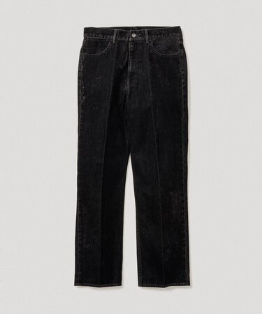【ISKO】フロッキーデニム ストレートスラックス / ADAM ET ROPE' JEANS -IMAG-
