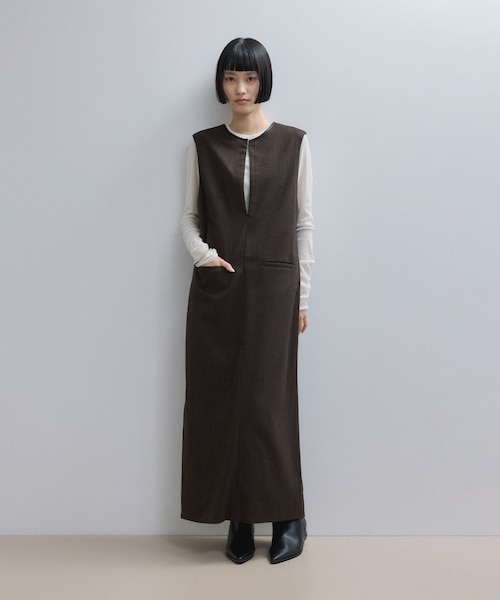 WEB限定】2WAY MIXツイードジャンパースカート｜アダムエロペの通販