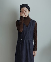 【WEB限定】デニムIラインワンピース