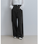 【WEB限定】イレギュラーヘムワイドストレートパンツ
