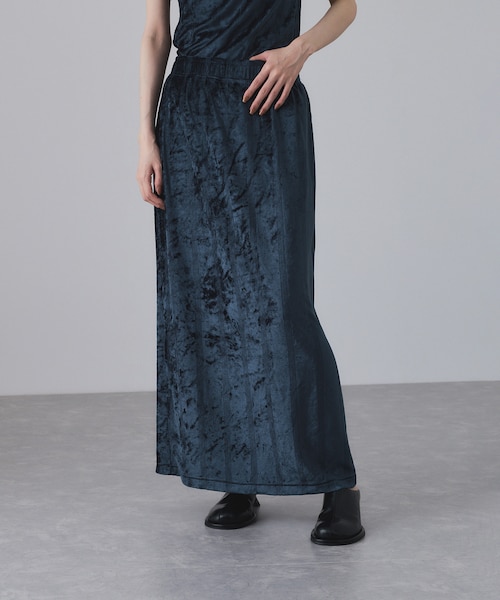 Miller for ADAM ET ROPE'】別注 ベロアSkirt｜アダムエロペの