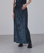 【Miller for ADAM ET ROPE'】別注 ベロアSkirt