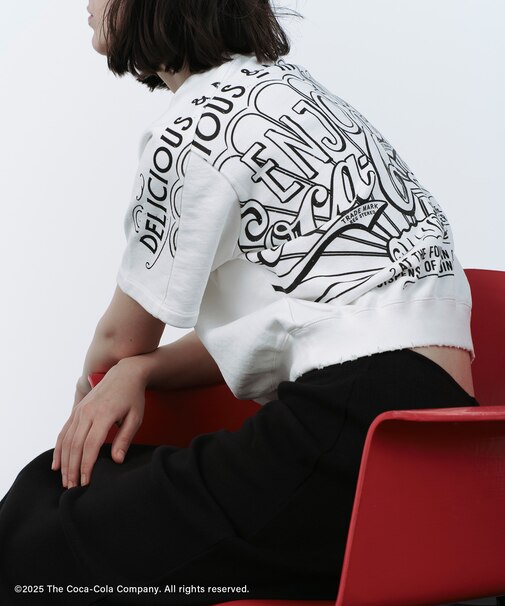 【Coca-Cola】Garment dye sweat H/S