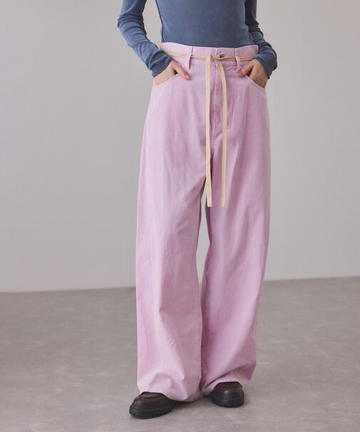 【新色追加】ガーメントダイコーデュロイパンツ