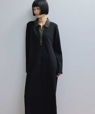 【WEB限定】ポロシャツワンピース