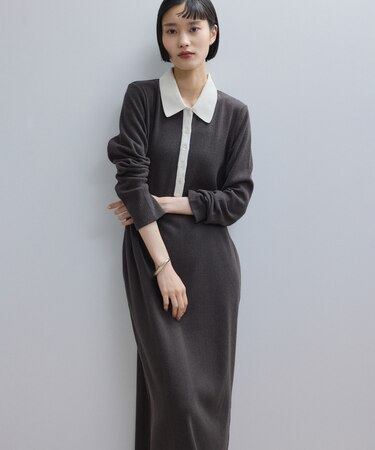 【WEB限定】・【定番人気】ポロシャツワンピース