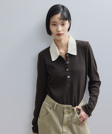 【WEB限定】ロングスリーブポロシャツ