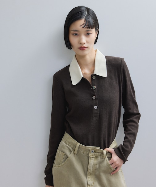 【WEB限定】ロングスリーブポロシャツ