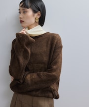 【WEB限定】ボリュームスリーブモヘアプルオーバー
