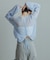 【WEB限定】ボリュームスリーブモヘアプルオーバー
