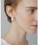 【EMOELLE】pearl shaped silver pierced earrings