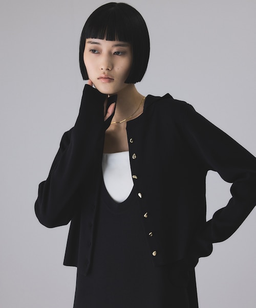 即発⭐︎今期 2025 アダムエロペ　セレクト　クルーネック　ニット　カーディガン 即発⭐︎今期 2025 アダムエロペ セレクト クルーネック ニット