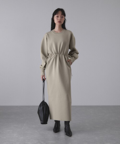 定番人気】フォルムニットワンピース｜アダムエロペの通販