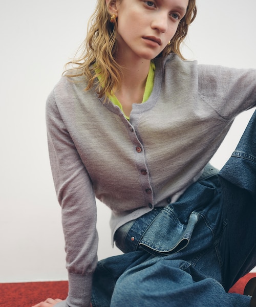 PROVOKE/プロヴォーク】 COCOON SLEEVE VN CD：カーディガン