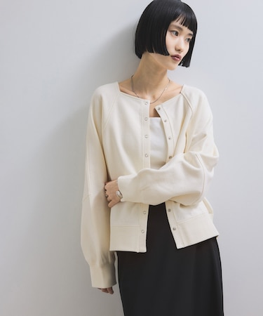 【WEB限定】2WAYスクエアネックスウェット