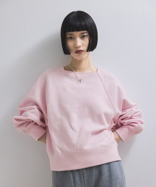 【WEB限定】2WAYスクエアネックスウェット