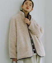 【WEB限定】リバーシブルボアブルゾン