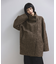 【WEB限定】スタンドカラーウールミドルコート