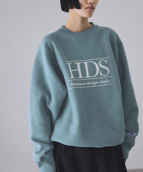 Champion for ADAM ET ROPE'】別注 RW LOGO SWEAT｜アダムエロペ