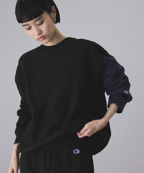 Champion for ADAM ET ROPE'】別注 RW SWEAT｜アダムエロペの
