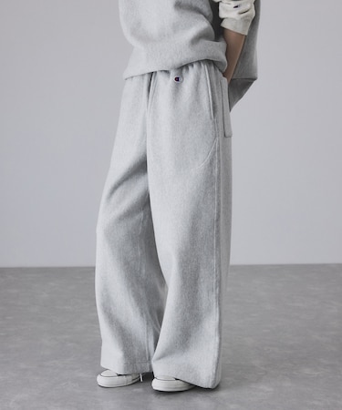 【Champion for ADAM ET ROPE'】別注 RW SWEAT WIDE PANTS