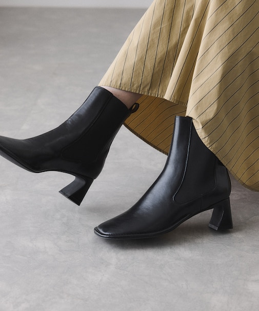 ラウンドサイドゴアブーツ