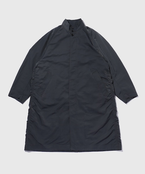 SHIPS: スーパー140'S 100%WOOL メルトン スタンドカラー コート