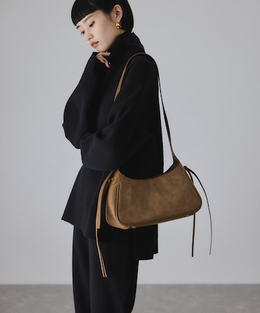 【サステナブル】サイドコードショルダーバッグ