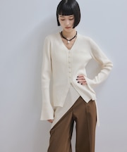 【WEB限定】エコベロVネックカーディガン