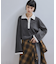 【WEB限定】・【サステナブル】バイカラーポロニットプルオーバー
