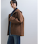 【WEB限定】メランジボンディングフーディーブルゾン
