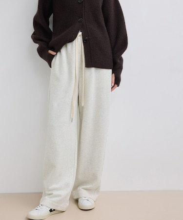 【WEB限定】ワイドスウェットパンツ
