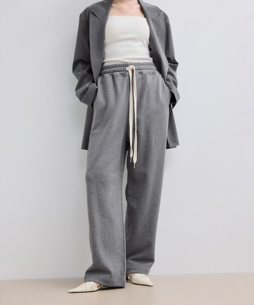 【WEB限定】ワイドスウェットパンツ