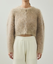 【EMOELLE】モヘアファーボレロカーディガン