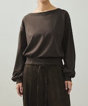 【EMOELLE】ボートネックスウェット