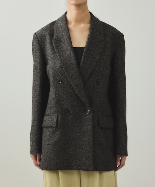 【EMOELLE】オーバーサイズシングルジャケット EMOELLE】オーバーサイズシングルジャケット｜アダムエロペの通販