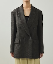 【EMOELLE】ウールネップテーラードジャケット