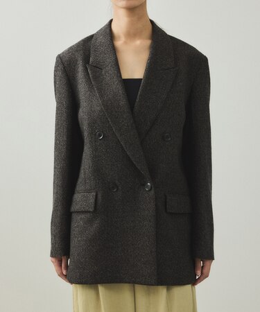 【EMOELLE】ウールネップテーラードジャケット