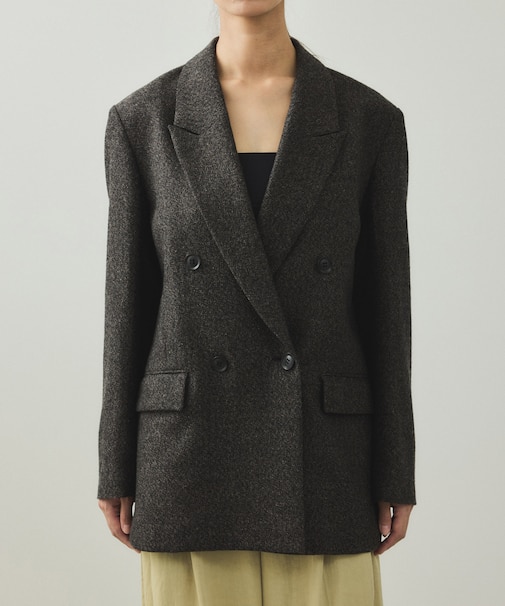 【EMOELLE】ウールネップテーラードジャケット